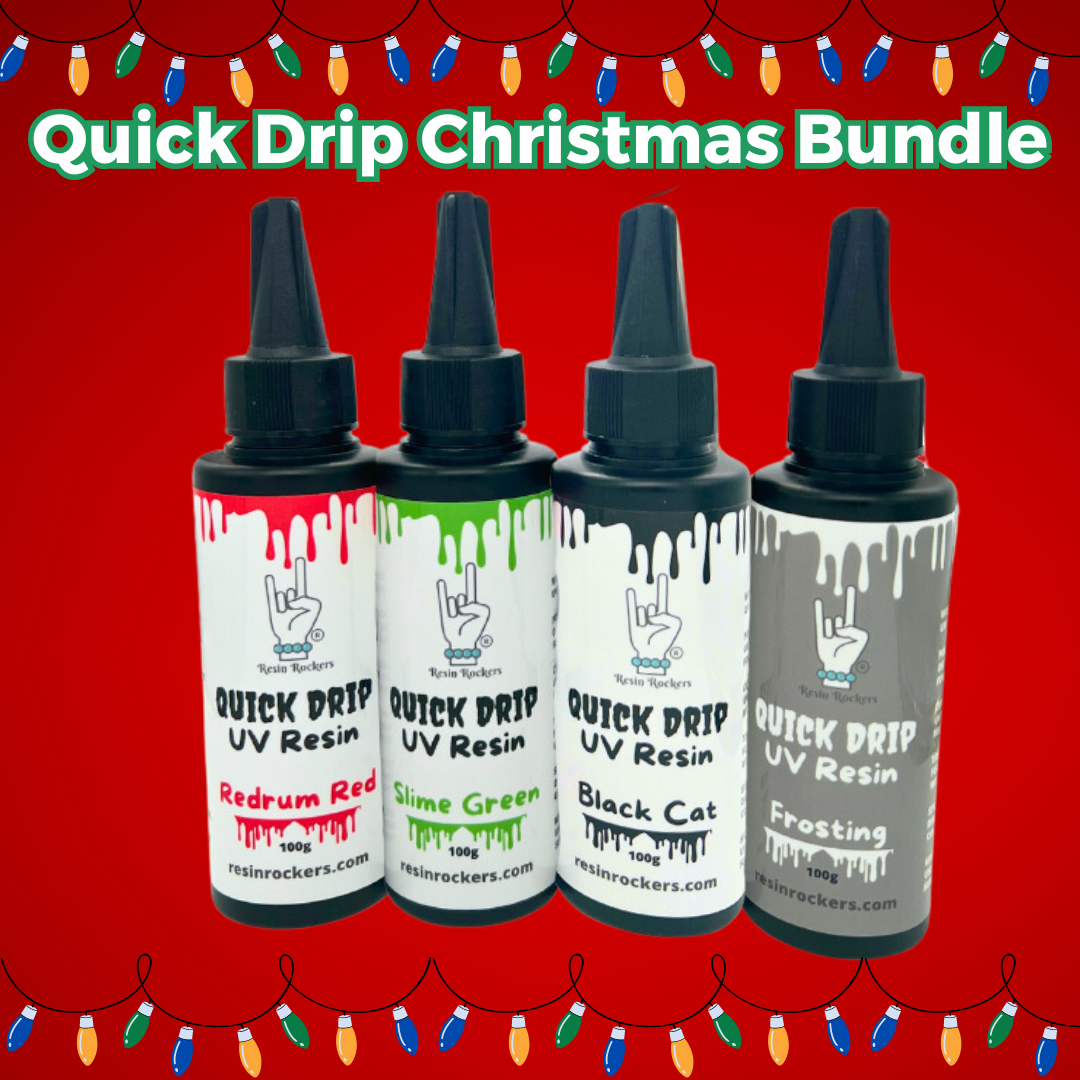 Christmas Quick Drip Bundle for UV Resin for Pens &amp; Tumblers