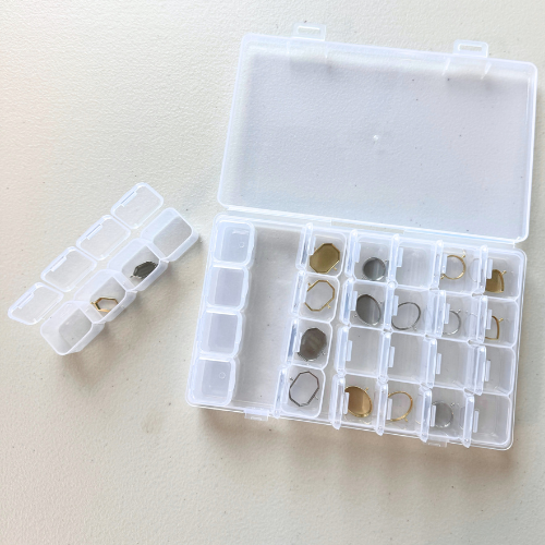 CONQUERing Blank Element Organizer or Link Earring Storage - 28 sections