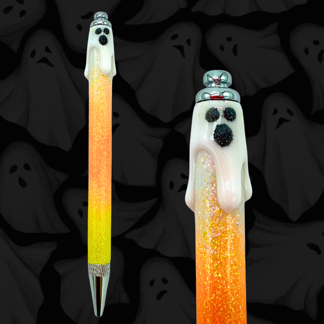 Candy Corn Ghost Pen Quick Drip UV Resin Crafting Kit