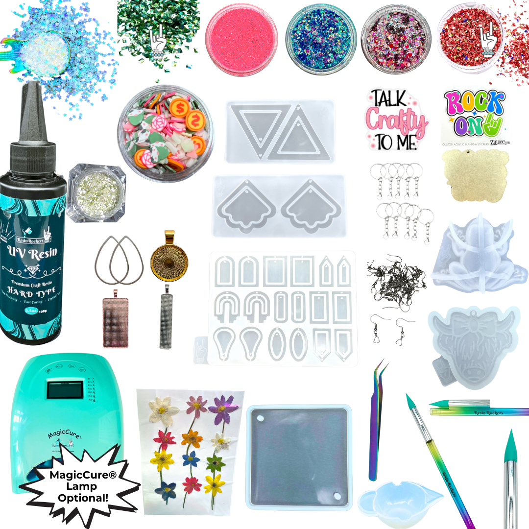 UV Resin Crafting Kit Gift Box