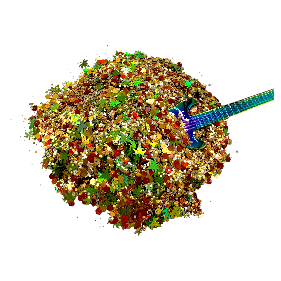 Autumn Serenade Chunky Glitter Mix With Shapes