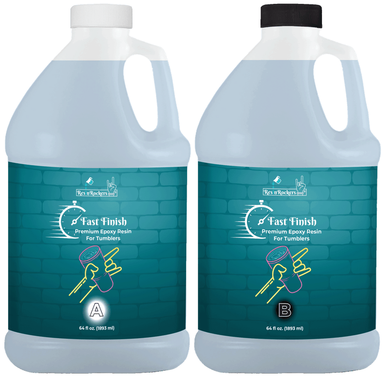 Fast Finish™️ Premium Fast Set Epoxy Resin For Tumblers - Resin Rockers