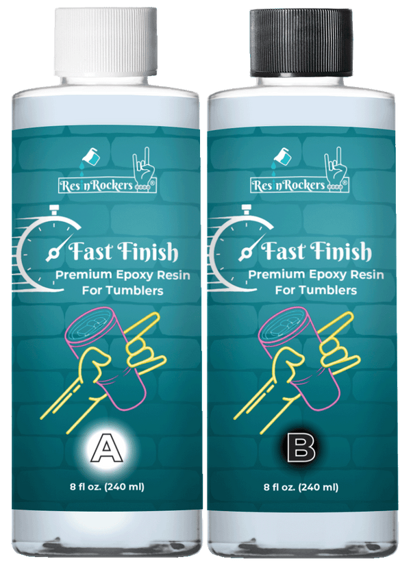 Fast Finish™️ Premium Fast Set Epoxy Resin For Tumblers - Resin Rockers