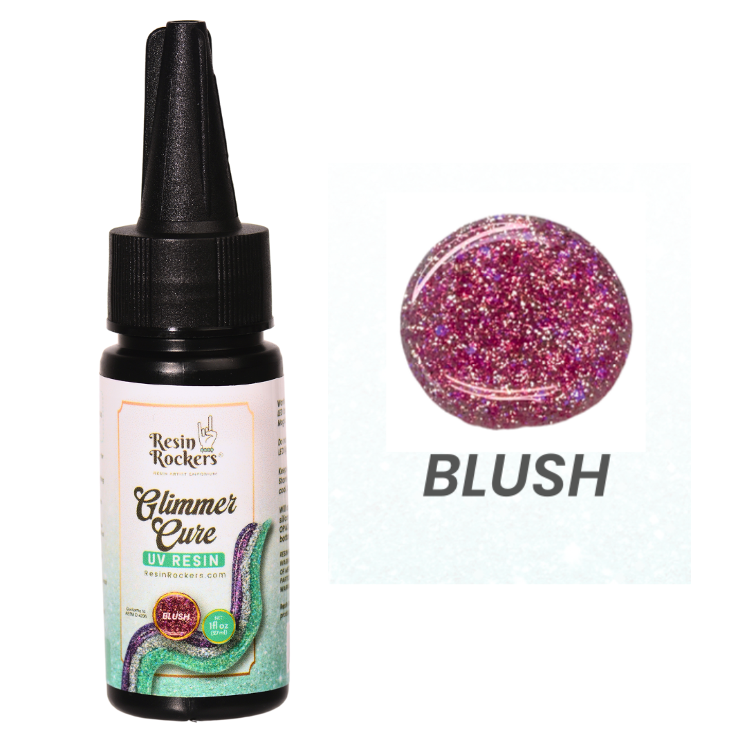 Glimmer Cure Glitter UV Resin Hard Type™️ - Individual Bottles Only