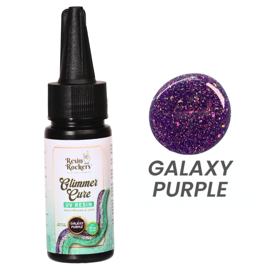 Glimmer Cure Glitter UV Resin Hard Type™️ - Individual Bottles Only