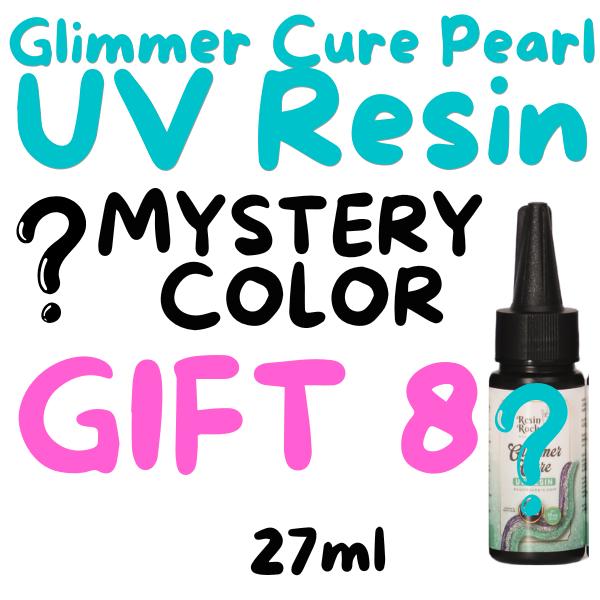 Gift 8 - NEW Mystery 27ml Glimmer Cure Pearl UV Resin™️