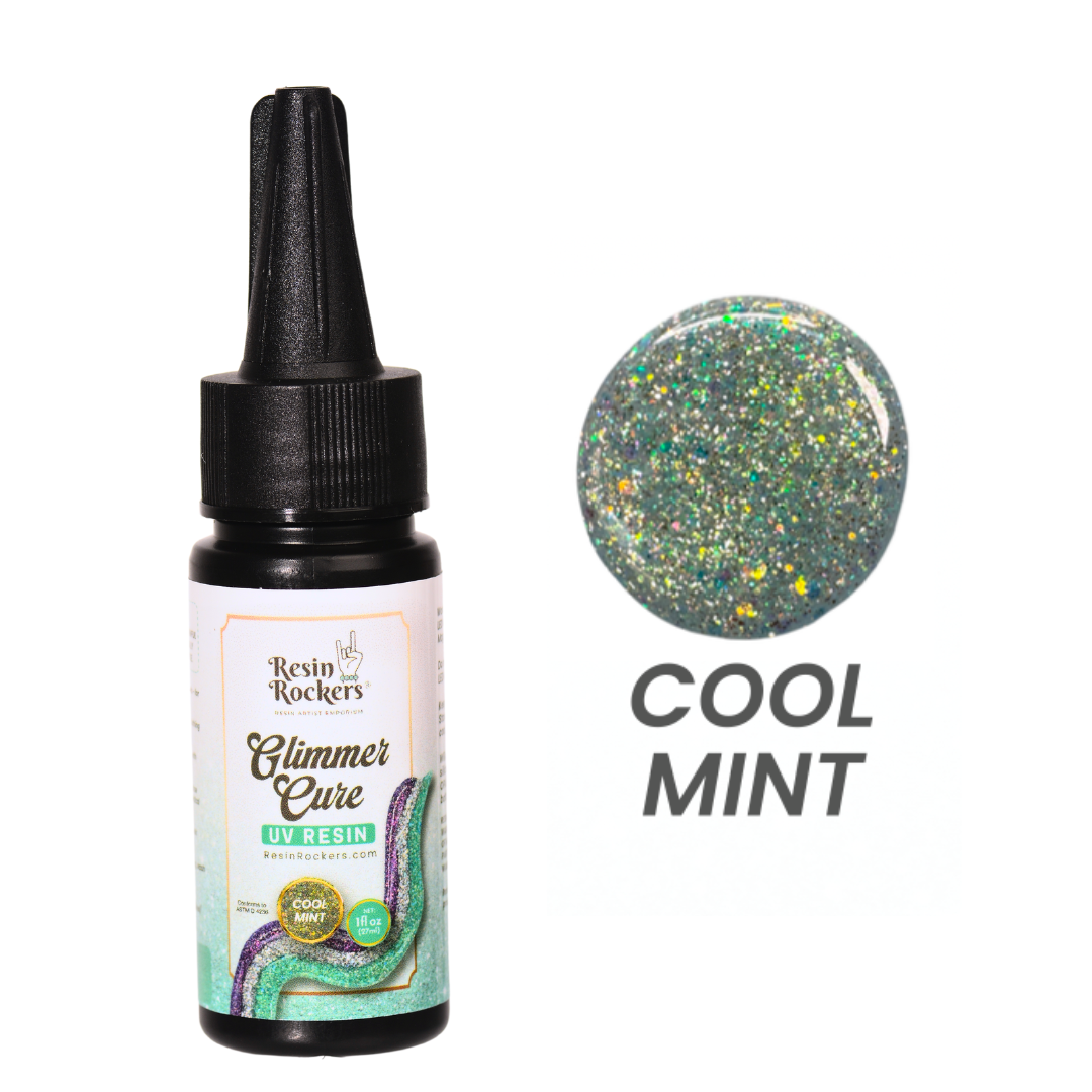 Glimmer Cure Glitter UV Resin Hard Type™️ - Individual Bottles Only