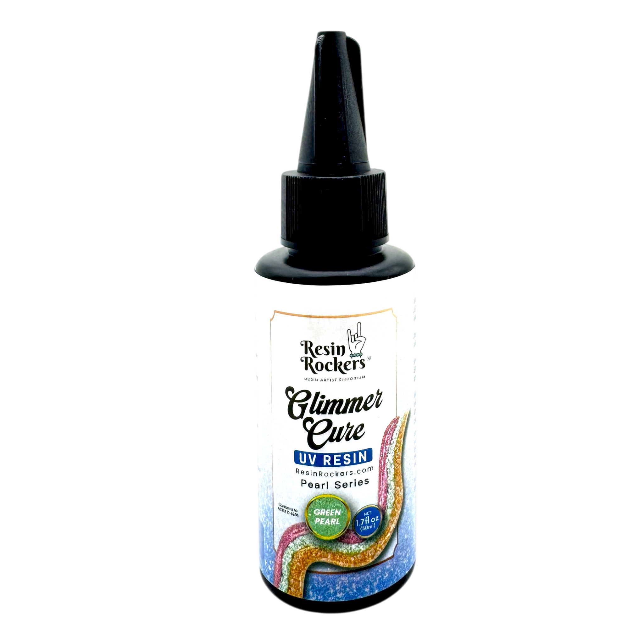 Glimmer Cure Pearl UV Resin Hard Type™️ - Individual Bottles Only