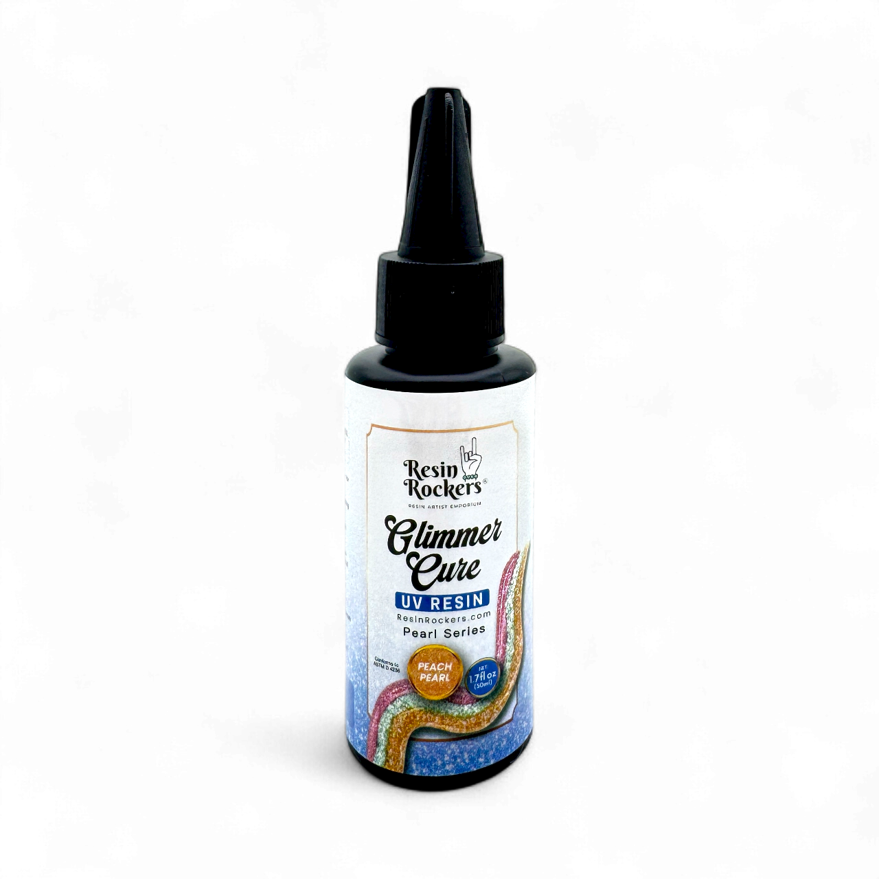 Glimmer Cure Pearl UV Resin Hard Type™️ - Individual Bottles Only