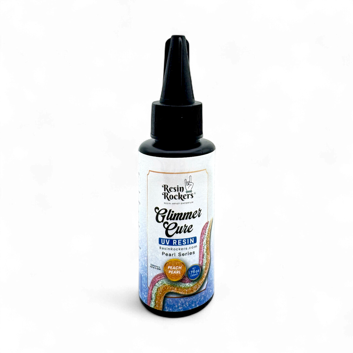 Glimmer Cure Pearl UV Resin Hard Type - Individual Bottles Only