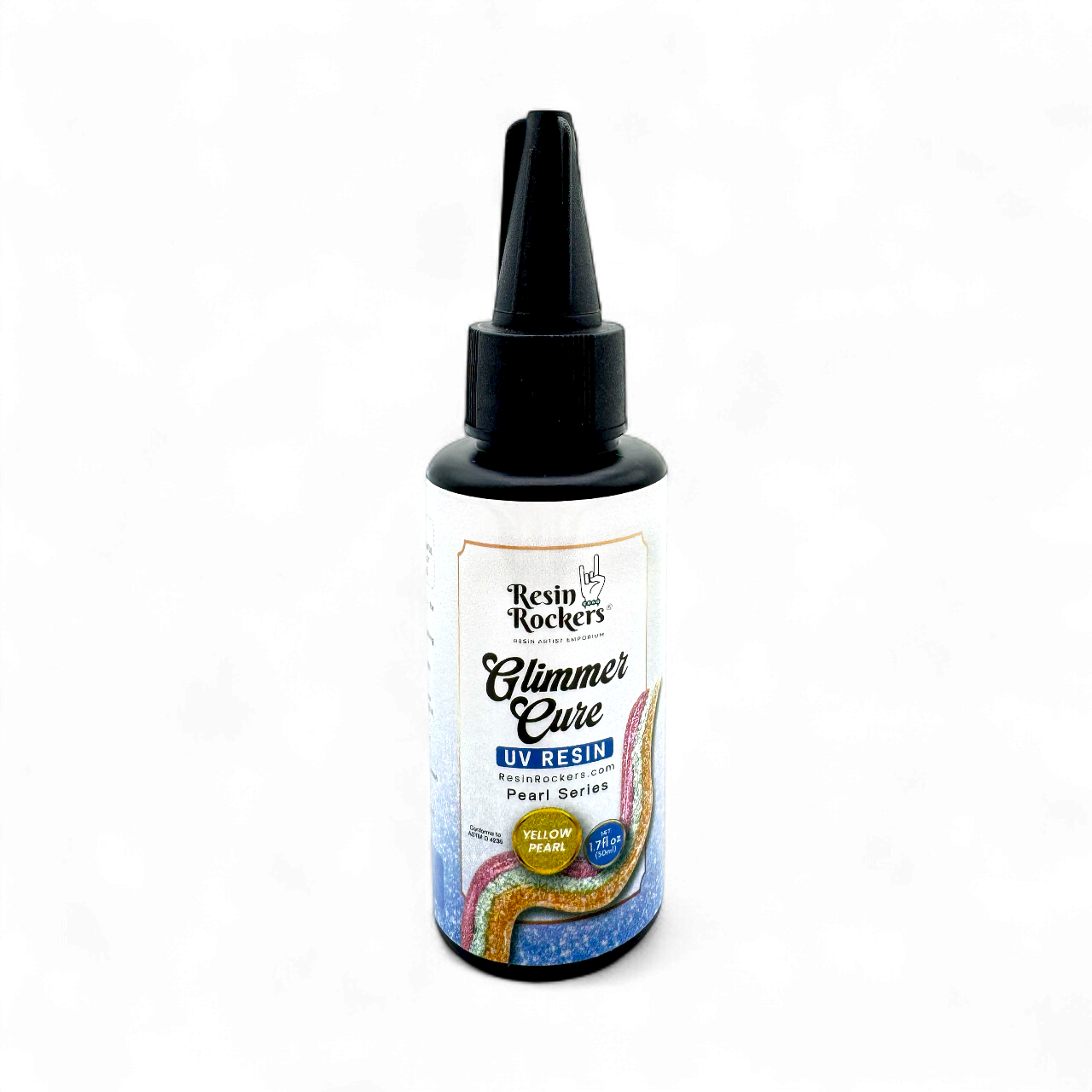 Glimmer Cure Pearl UV Resin Hard Type™️ - Individual Bottles Only