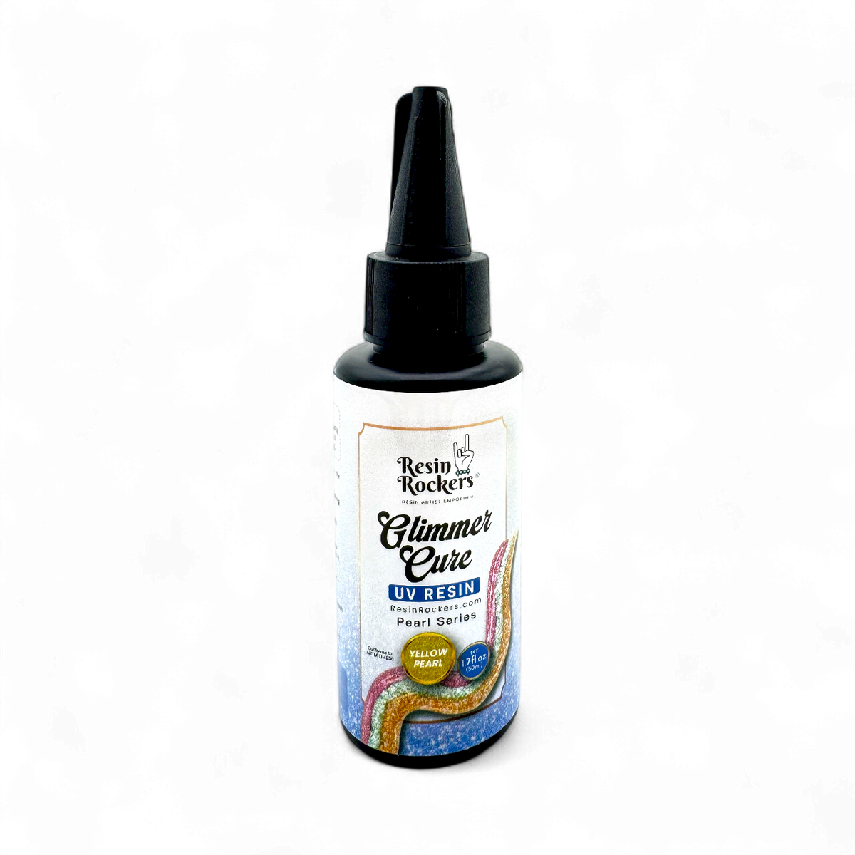 Glimmer Cure Pearl UV Resin Hard Type - Individual Bottles Only