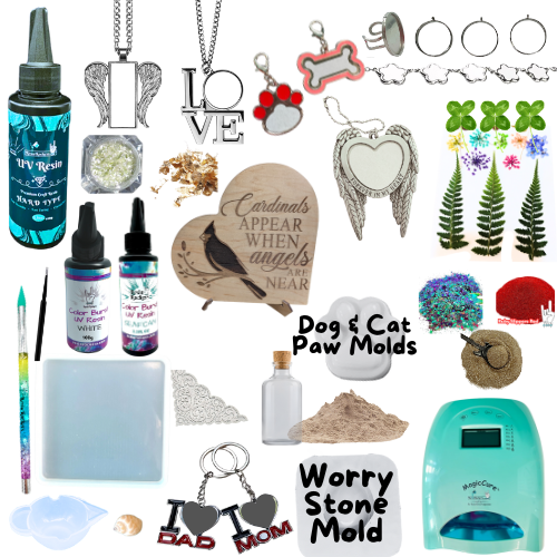 Preserve Your Memories UV Resin Workshop Kit PREORDER - FREE Virtual Class 1/29/26 @ 830p ET