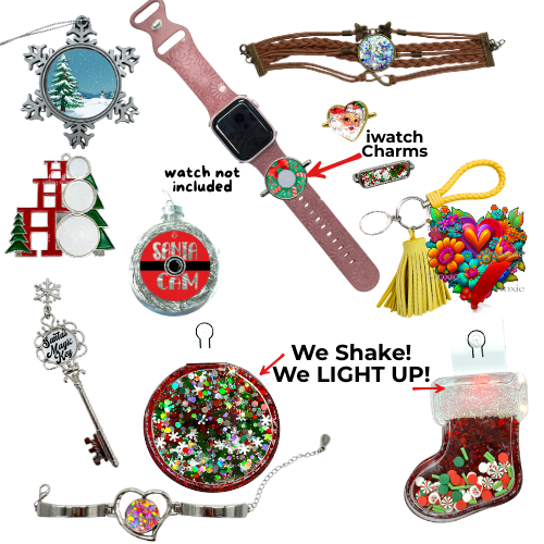 Handmade for the Holidays UV Resin Workshop Kit PREORDER - FREE Virtual Class 11/13 @ 830p ET