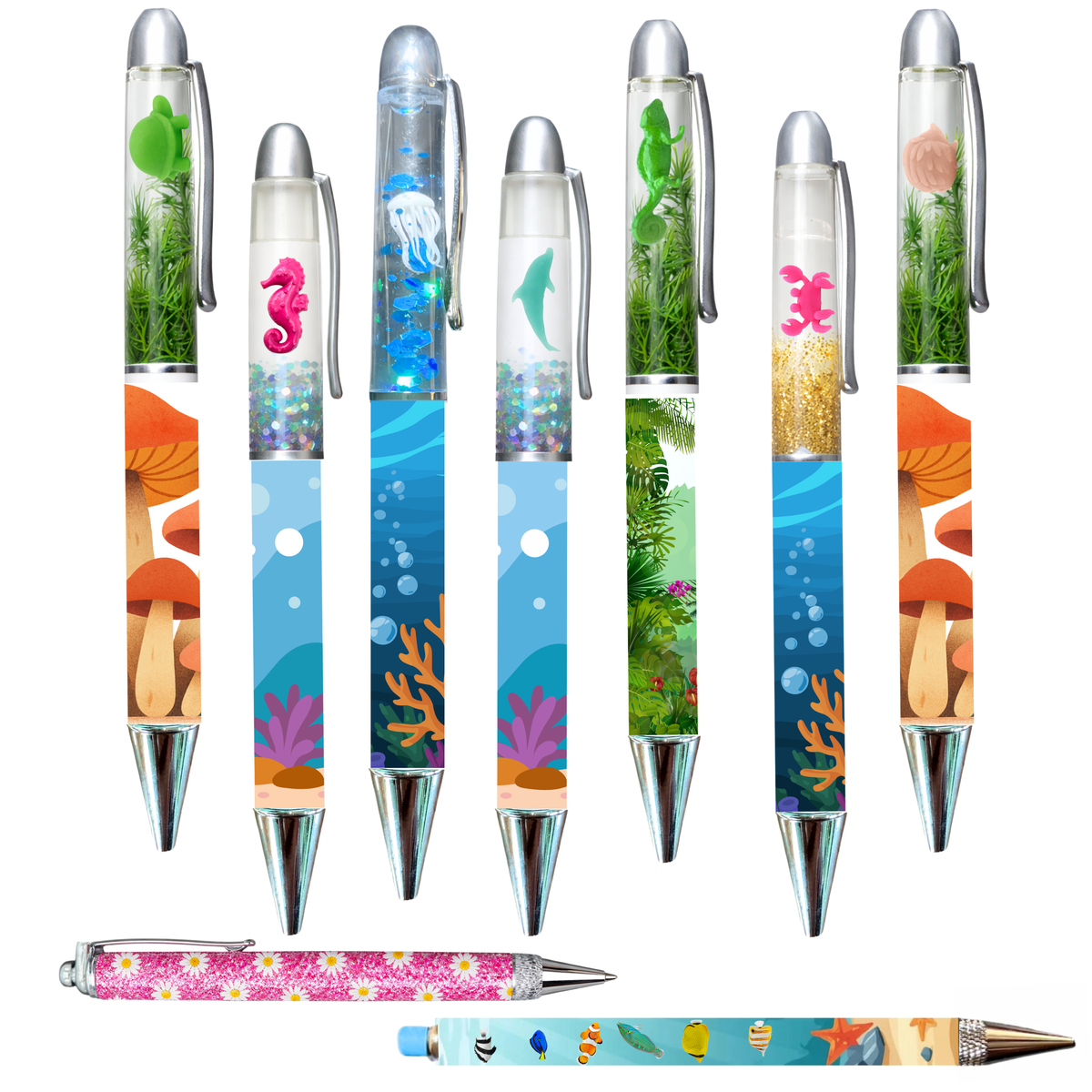 The Floating Fantasy UV Resin Pen Class Preorder: Snow Globe Edition