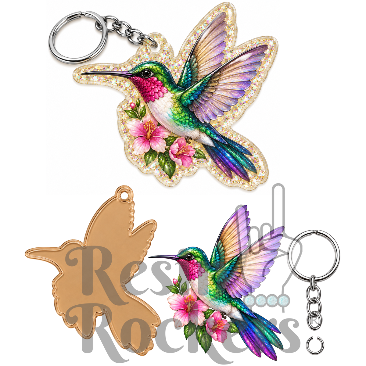 Hummingbird Keychain Project Pack