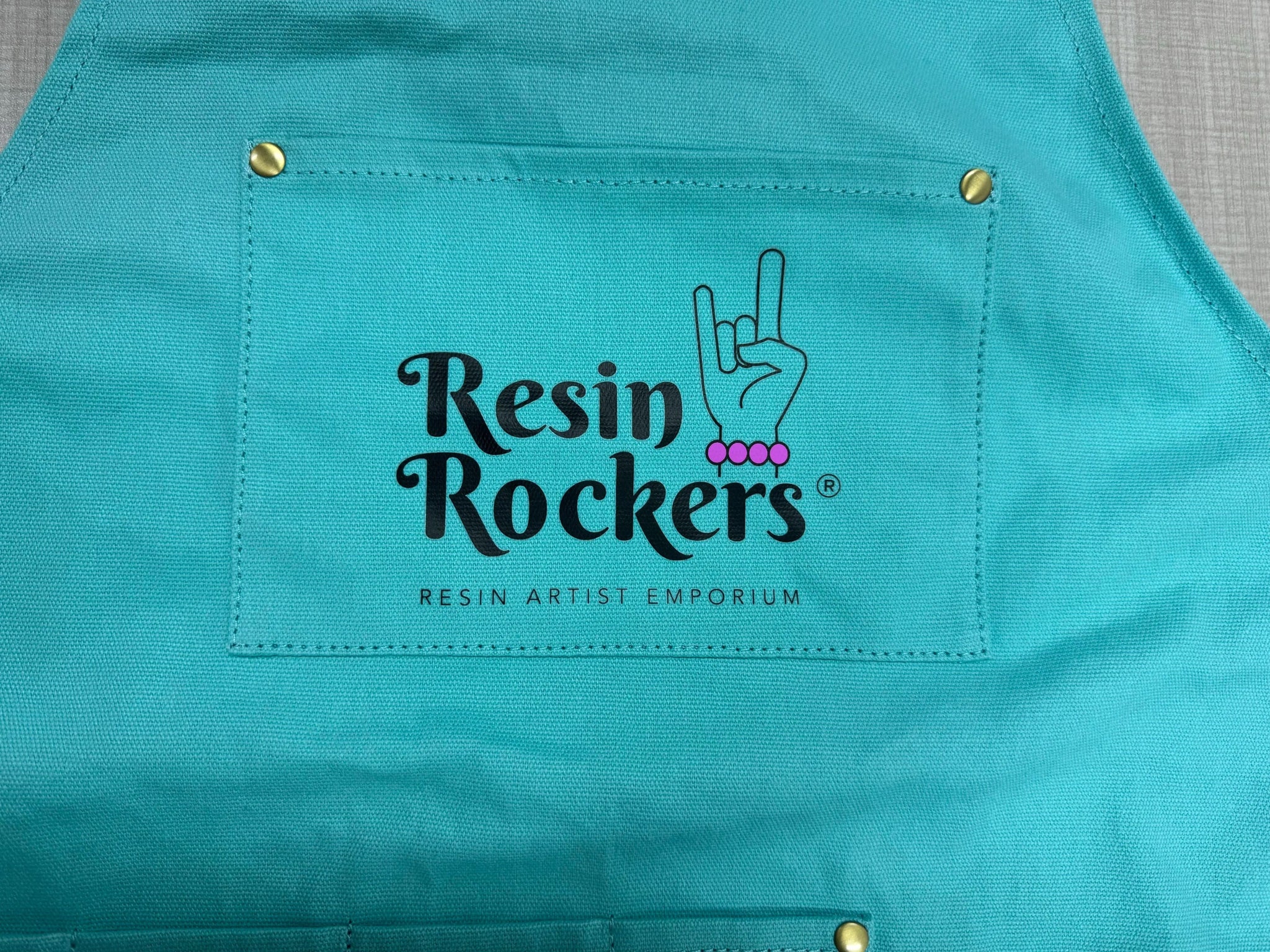 Heavy Duty Canvas Apron with Pockets and Patch