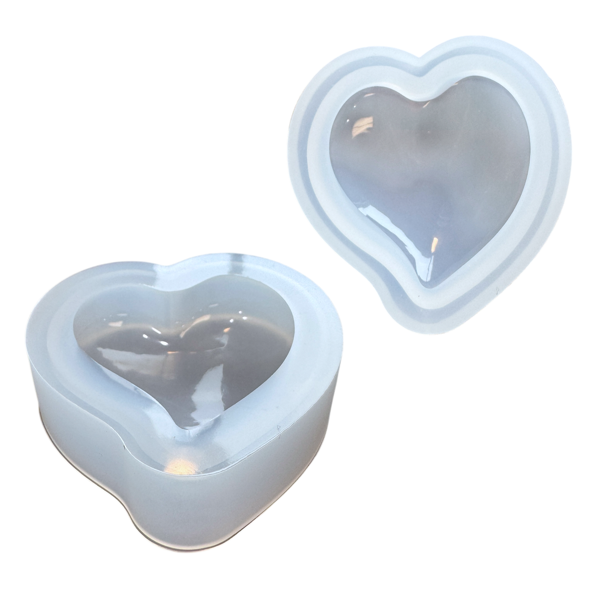 Mini WhimsicalPocket Heart Mold for UV and Epoxy Resin