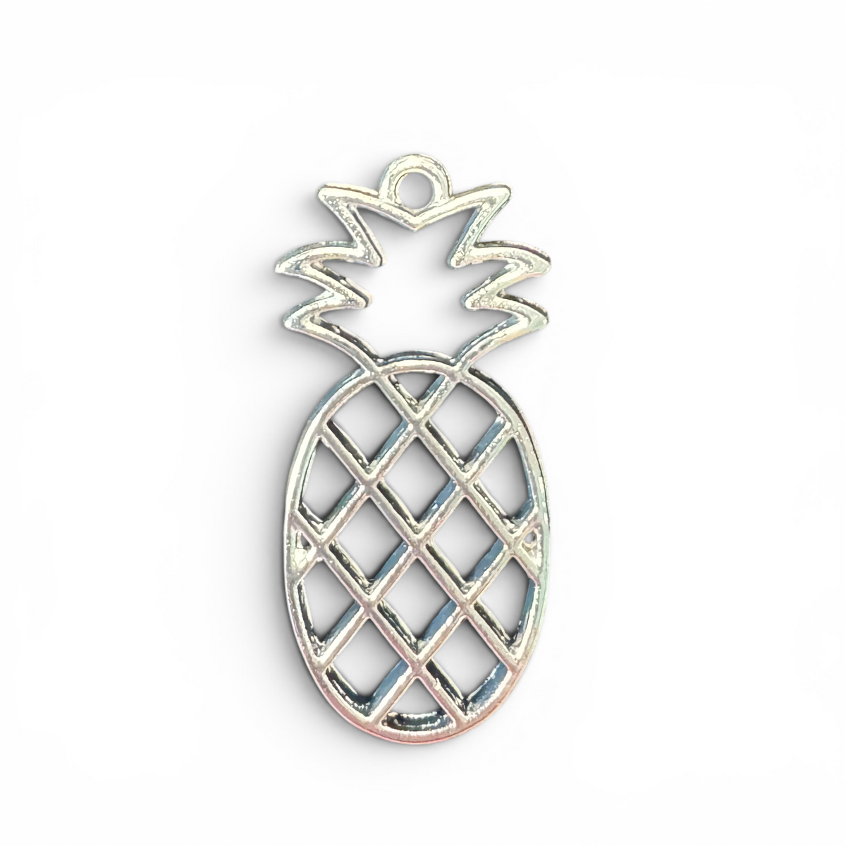 Pineapple Open Back Bezel Blank - 10 Pcs