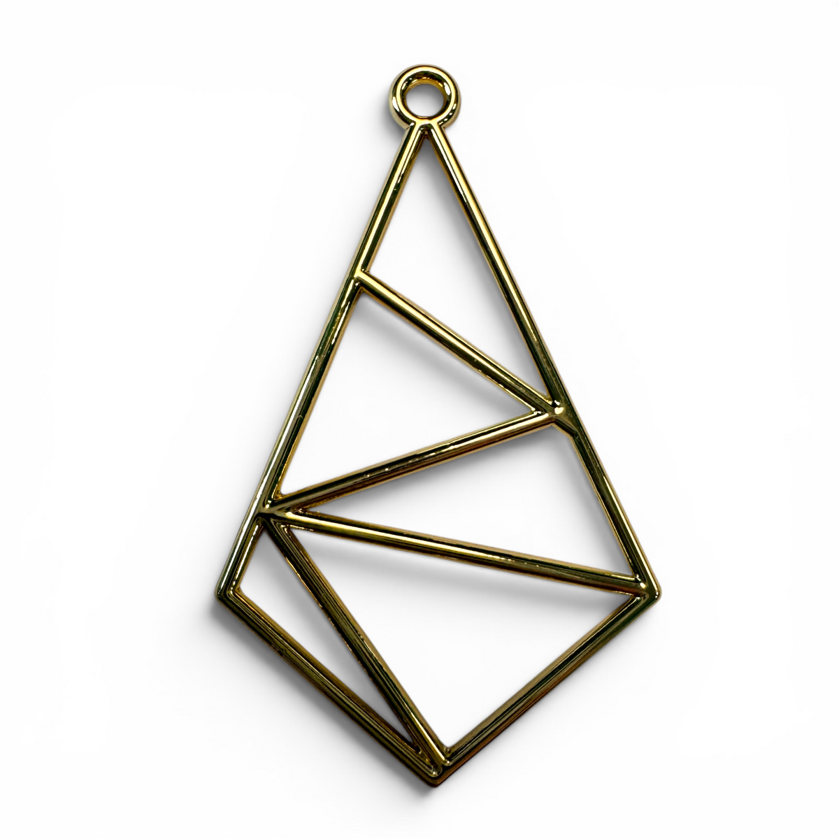 Geometric Shape Open Back Bezel Blank - 10 Pc
