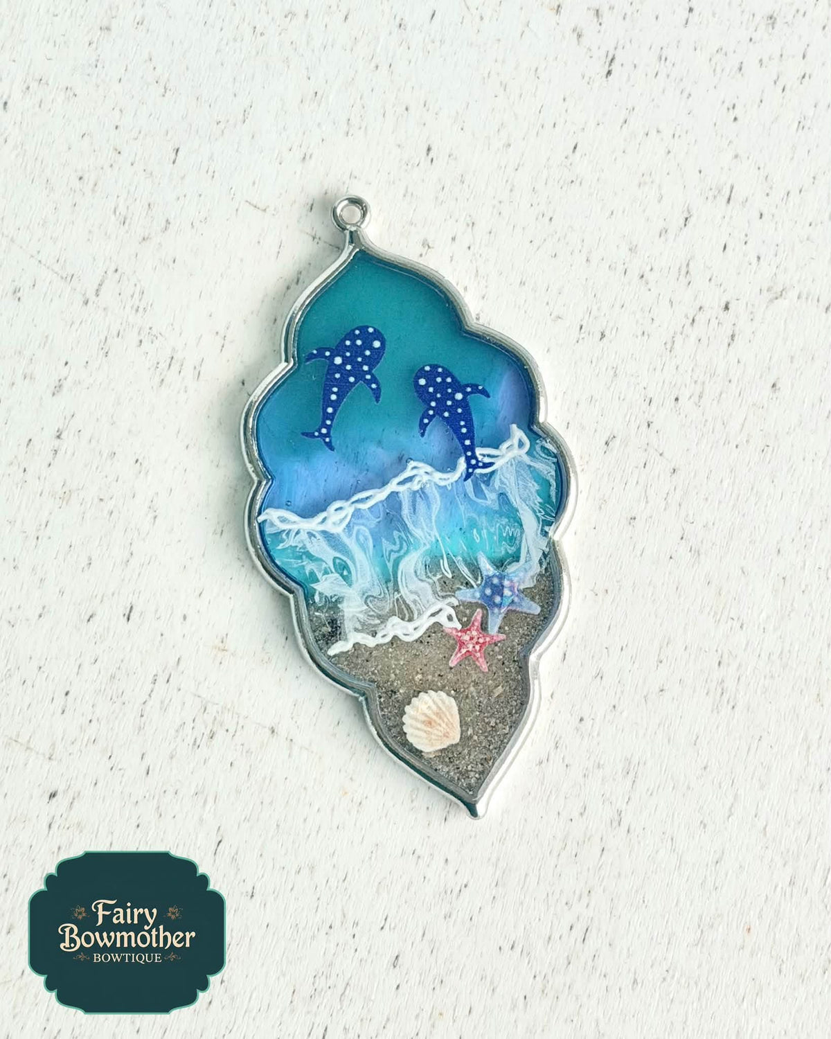 Large Leaf Open Back Bezel Blank - 10 Pcs