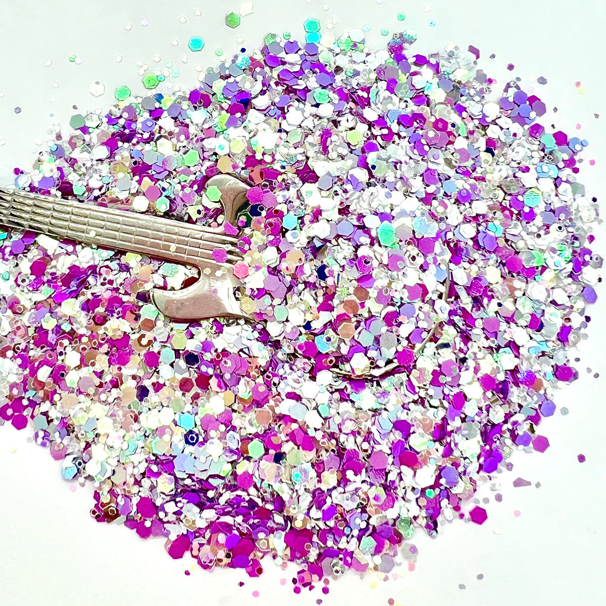 We Like To Party Resin Rockers Techno Series Exclusive Premium Pixie for Poxy Custom Mirror Shine Chunky Glitter Mix