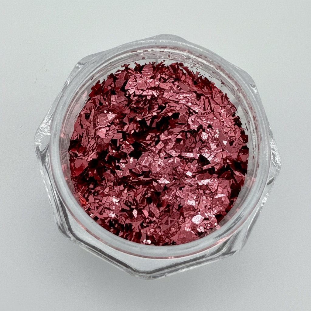Candy Apple Pink Micro Pigment Flakes