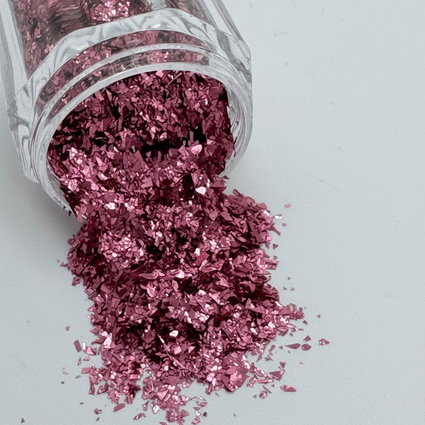 Candy Apple Pink Micro Pigment Flakes
