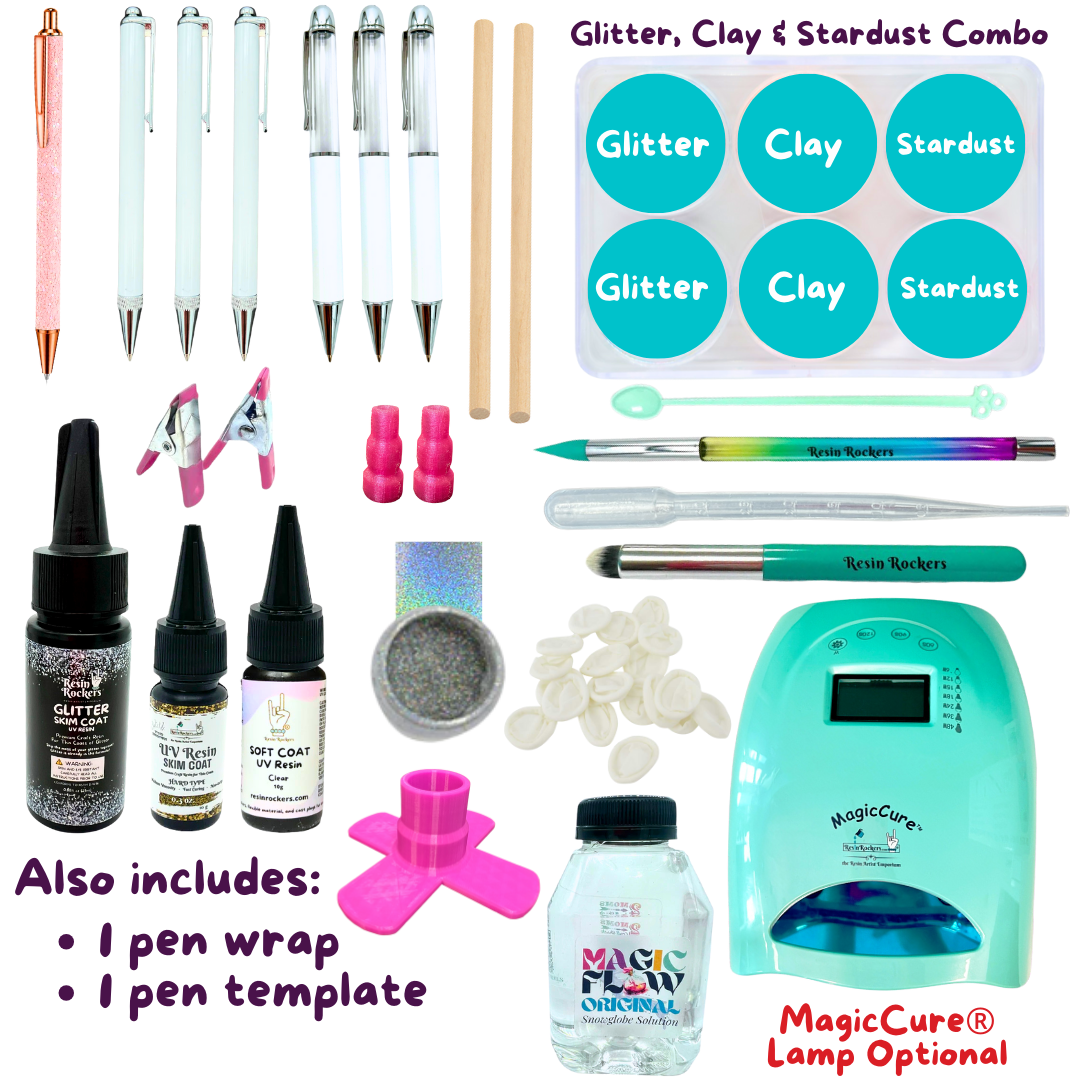 UV Resin Pens Class Kit for FREE CLASS on January 23, 2025