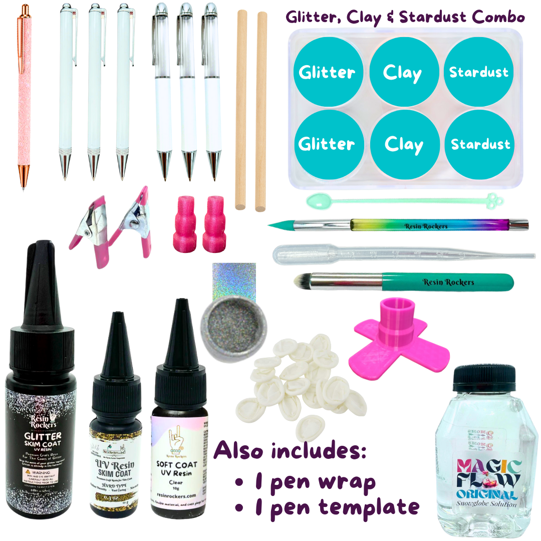 UV Resin Pens Class Kit for FREE CLASS on January 23, 2025