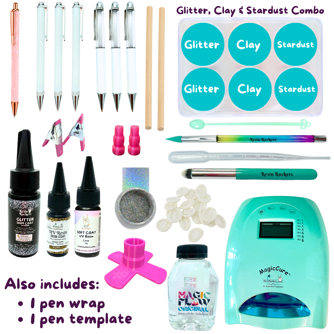 UV Resin Pens Class Kit for FREE CLASS on January 23, 2025