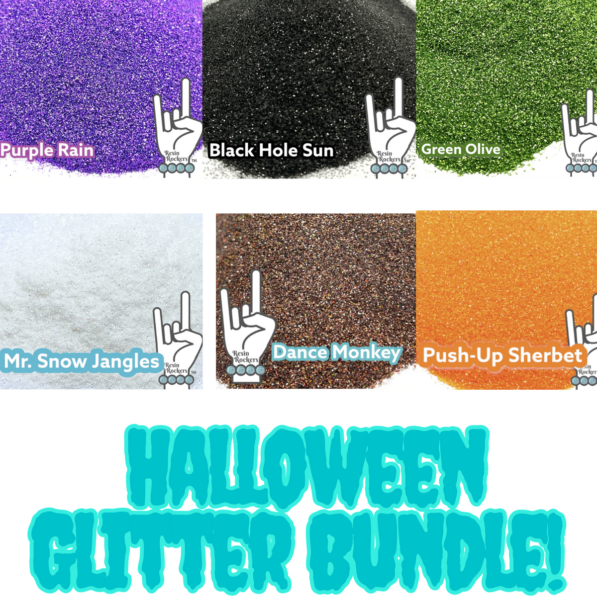 Halloween Micro Fine Glitter Bundle