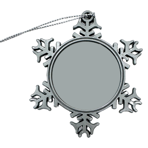 Metal Snowflake Ornament Blank