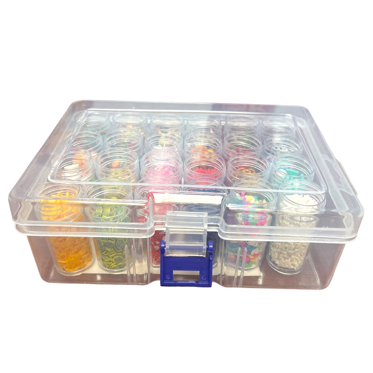 Claynation 24 Clay Kit with FREE Tube Compartment Container Crafting O -  Resin Rockers