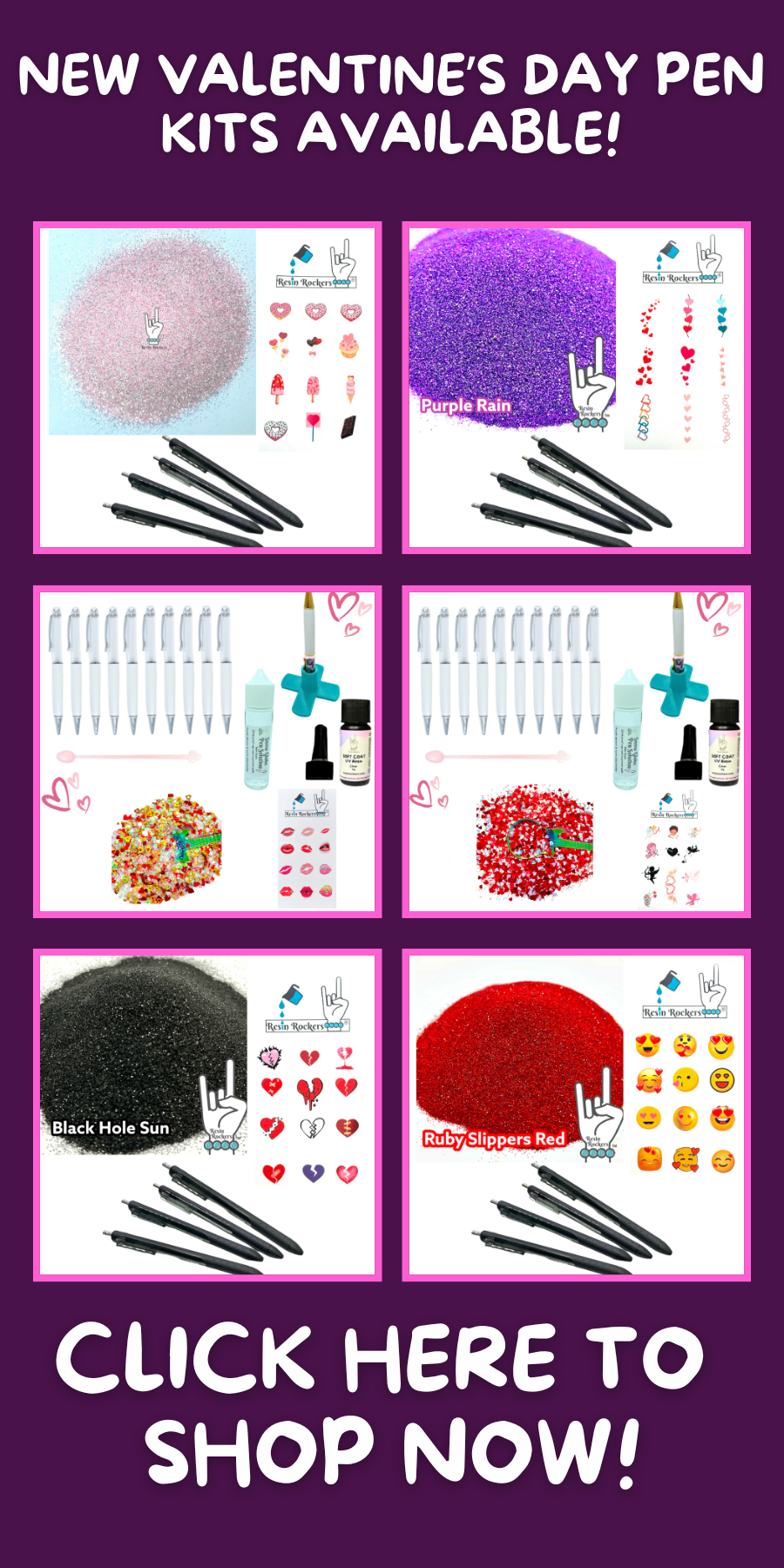 Resin Rockers® CONQUERing Jewelry Crafting Essentials Kit - Holiday Edition