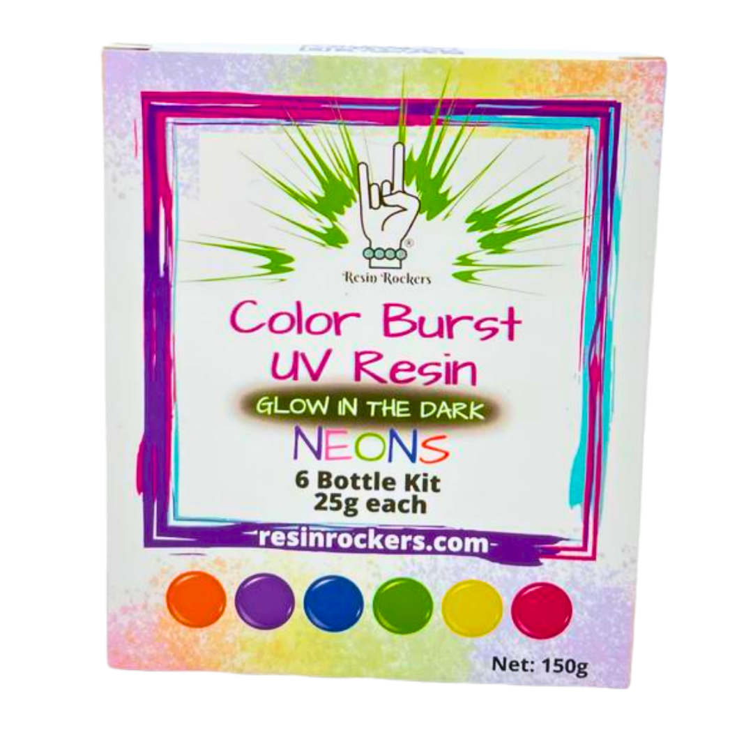 Color Burst UV Resin Hard Type - Multiple Options Available!