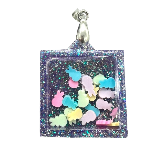 Jewelry Necklace Pendant Shaker Mold Handmade in USA
