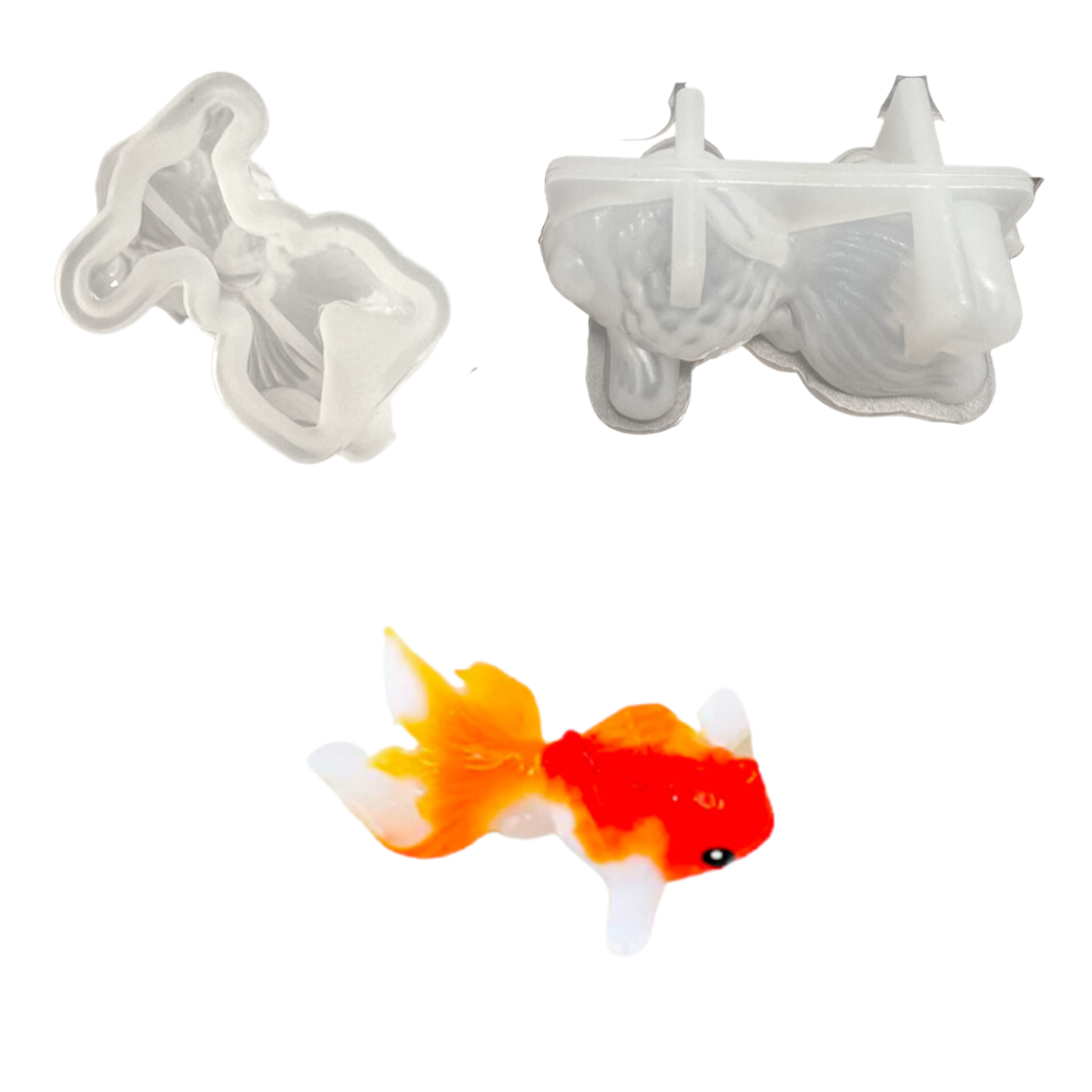 UV Safe Small Koi Fish Mold for Epoxy & UV Resin Art - Resin Rockers