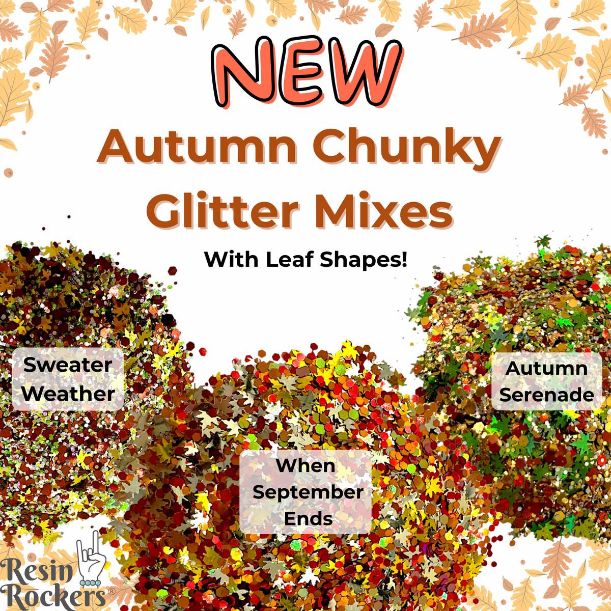 Sweater Weather Chunky Glitter Mix With Shapes