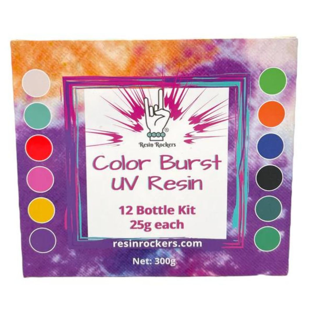 Color Burst UV Resin Hard Type - Multiple Options Available!