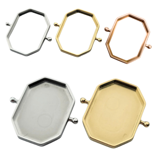 CONQUERing DIY Octangle Element Bezel Jewelry