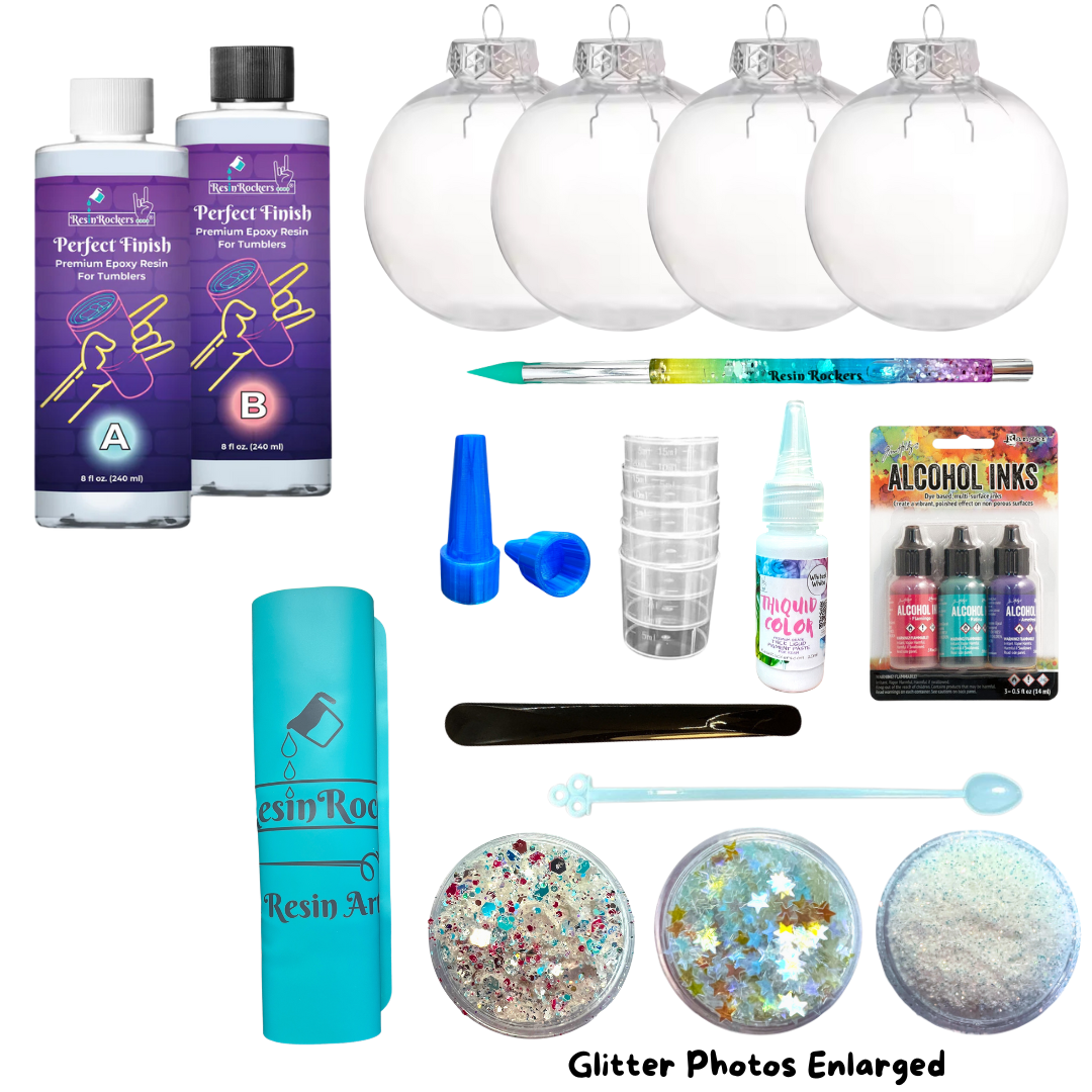 Epoxy Globe Ornament Class Kit - CLASS KIT