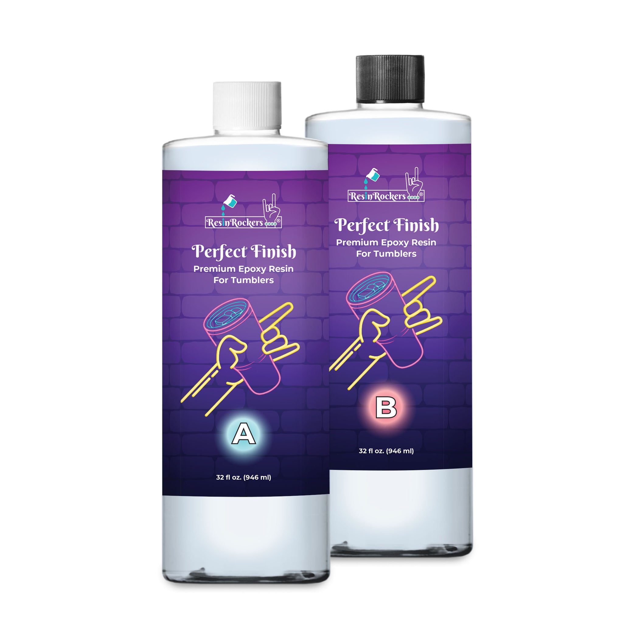 Perfect Finish™️ Premium Artist Epoxy Resin For Coating Tumblers and Artwork