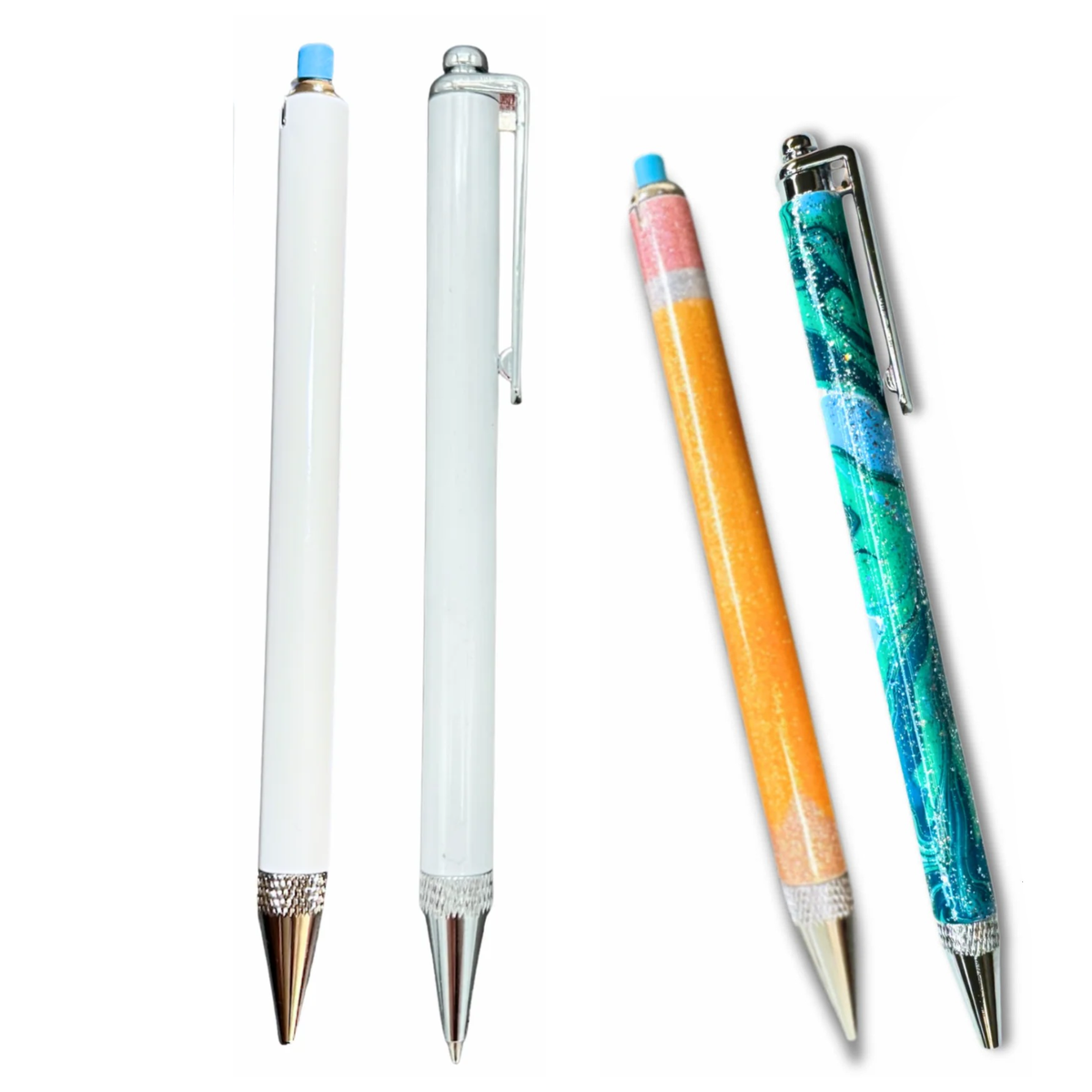UV Resin Pen and Mechanical Pencil Blank Duo