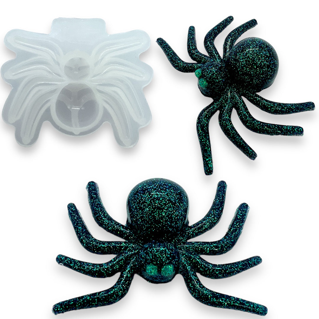 Resin Rockers Exclusive 3D Jumping Spider Mold for UV and Epoxy Resin Art