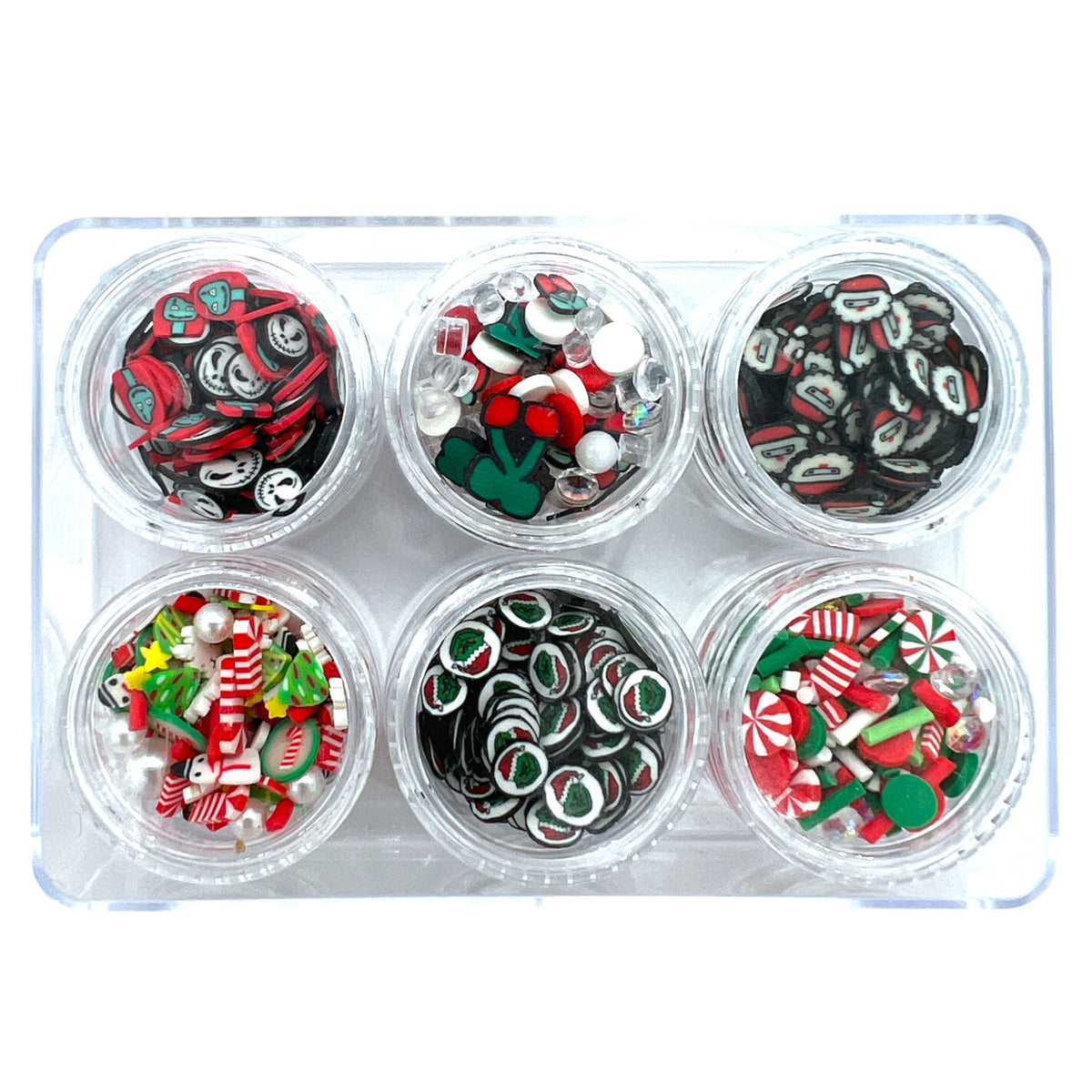 Christmas Is Coming Sooner Than You Think Combo Set of Polymer Clay Pieces for Epoxy and UV Resin Art