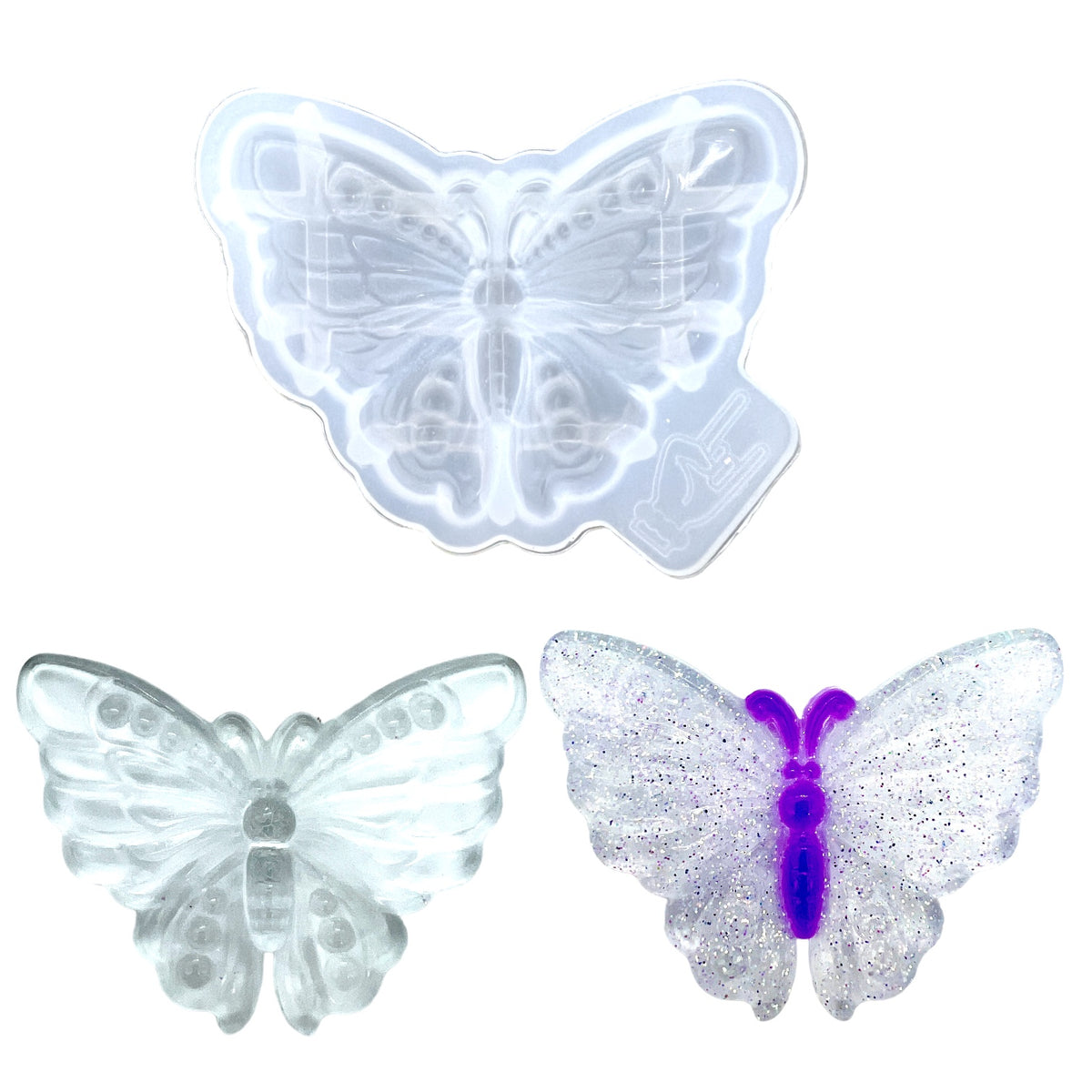 Butterfly Resin Rockers Exclusive Mold for UV and Epoxy Resin