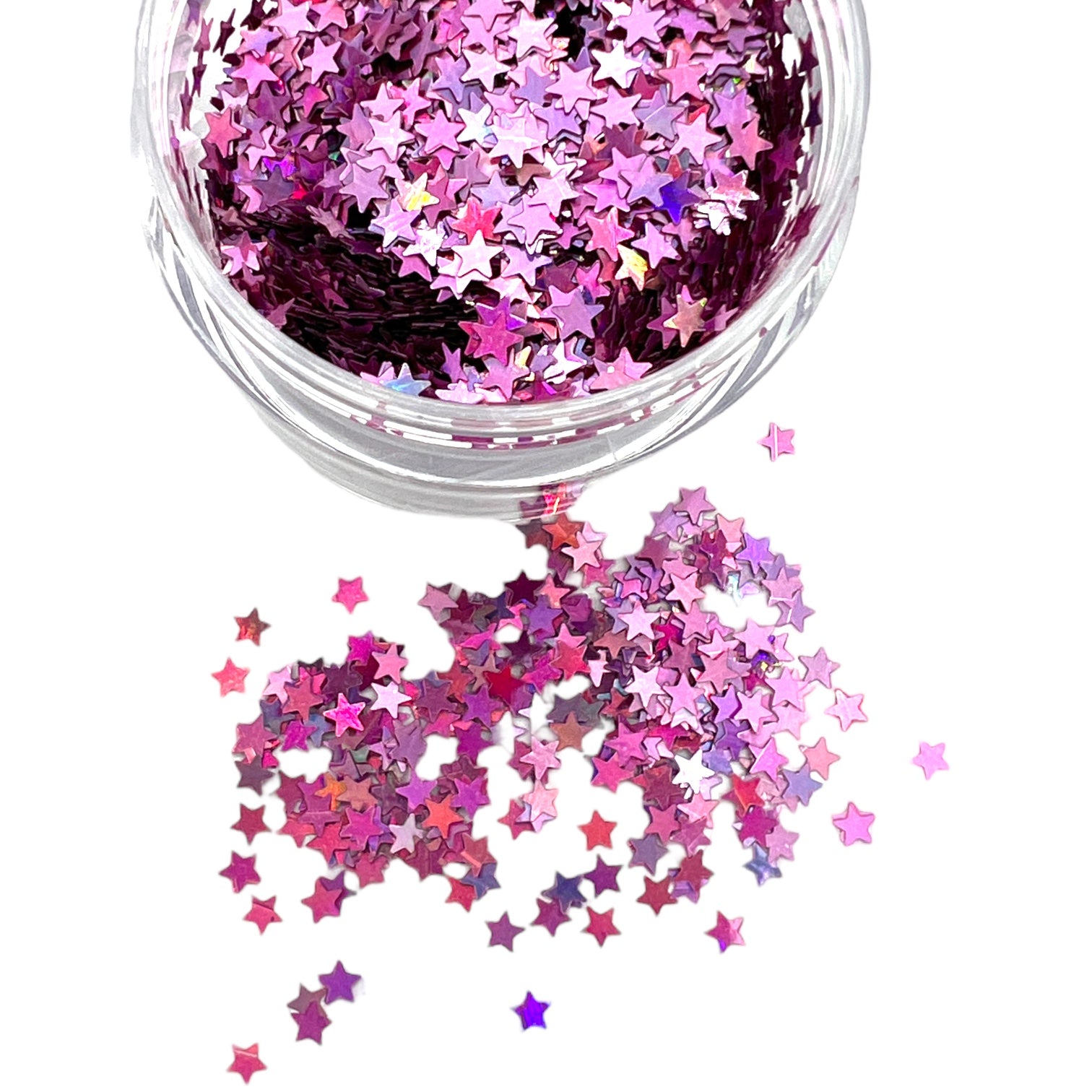 Flowers in the Attic - Glitter - Glitter Shapes - 3-D Holographic Flow –  80's Girl Glitter
