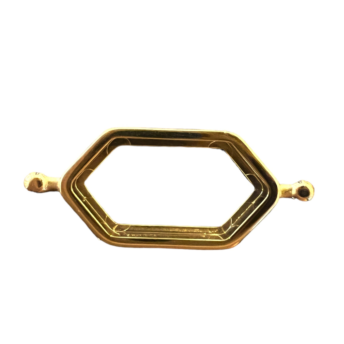 CONQUERing Open Hexbar-Shaped Spinner for DIY - Silver or Gold