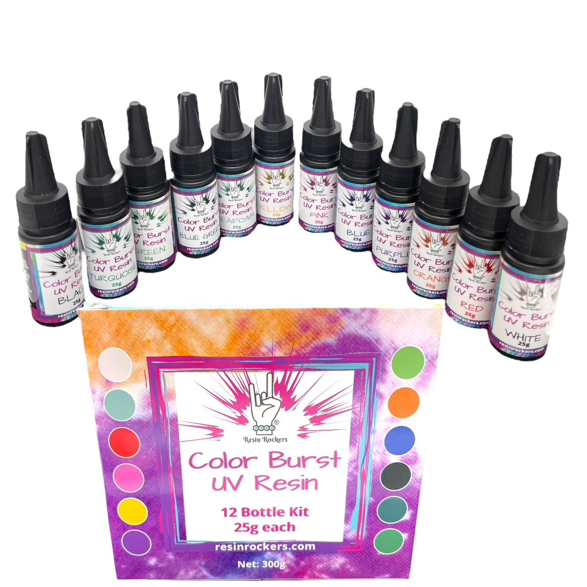 Color Burst Bundle with Original and Neon Glow In the Dark Kits